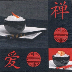 Serwetka -2299-   sushi, Japonia,